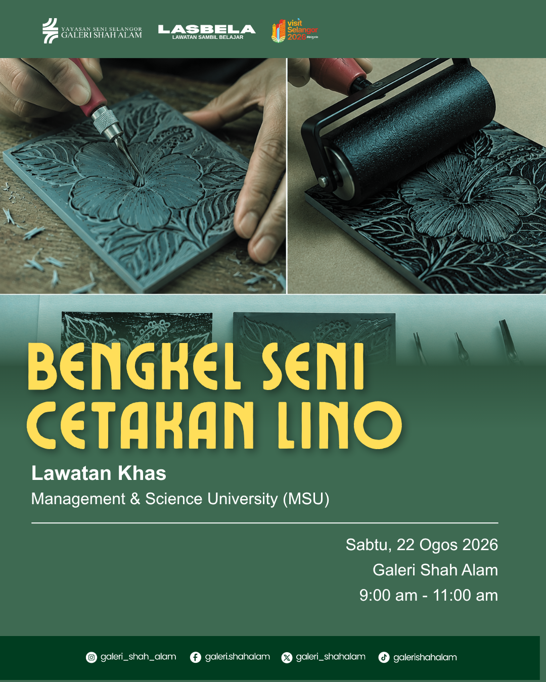 POSTER CETAKAN LINO 22.8.2026